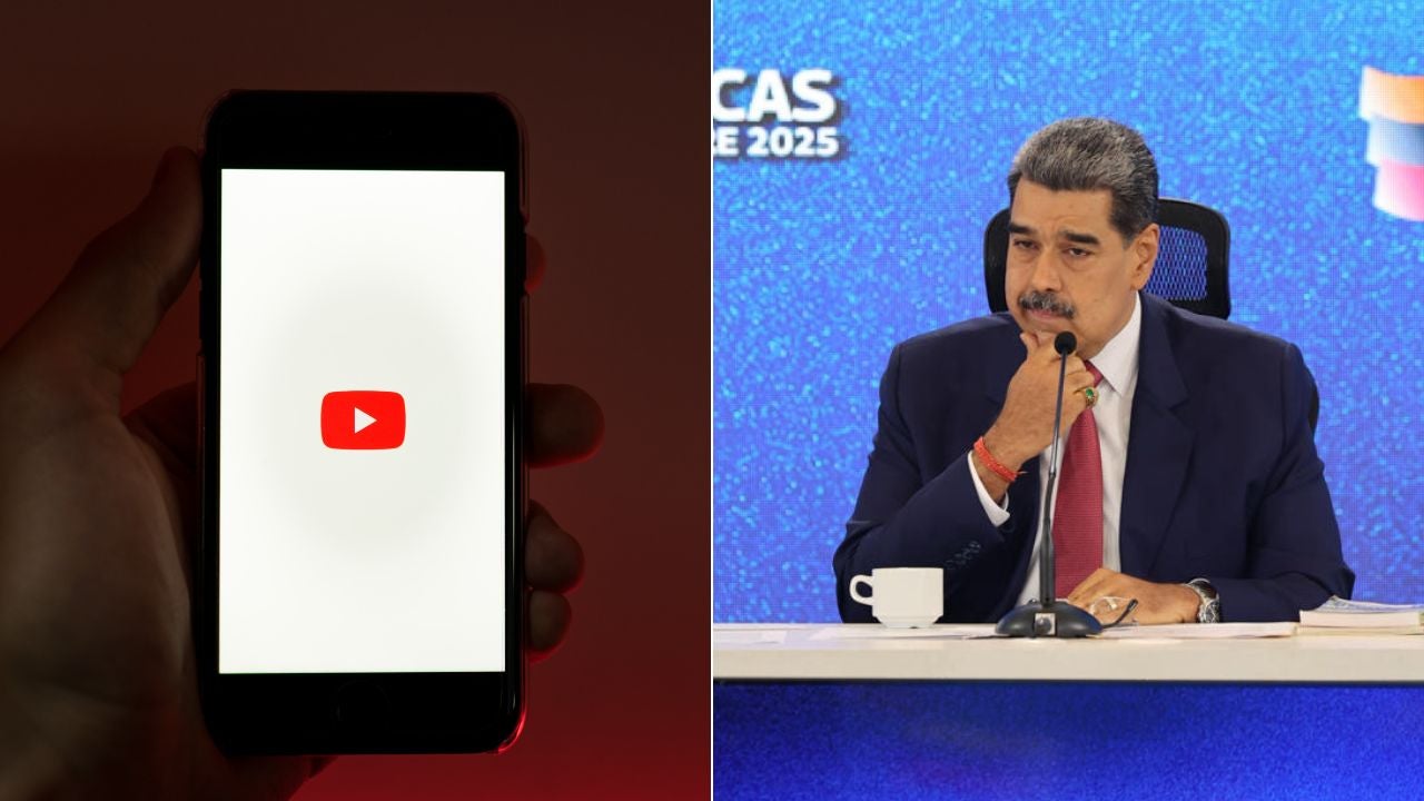 YouTube - Foto de referencia Canva/ Nicolás Maduro - Foto EFE