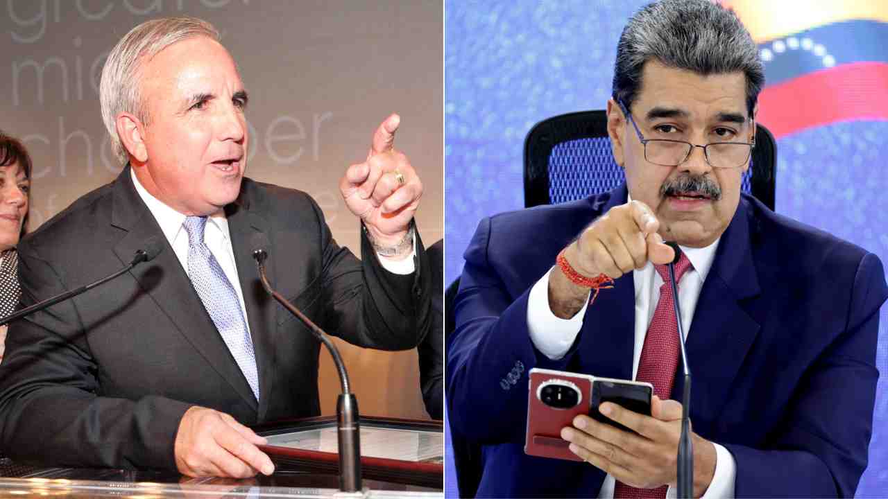 Carlos A. Giménez y Nicolás Maduro (EFE)