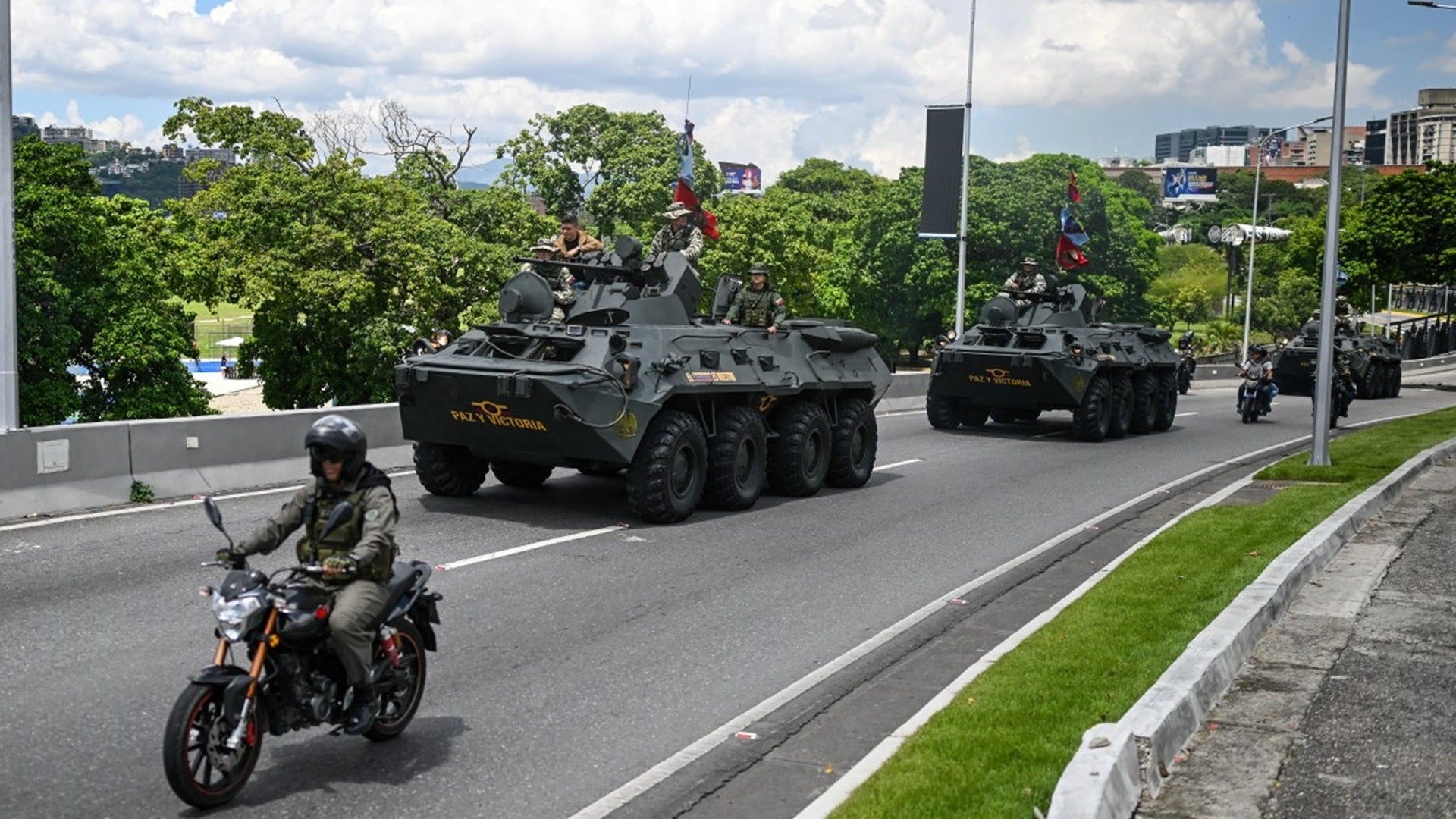 Despliegue militar en Caracas - Juan Barreto , AFP
