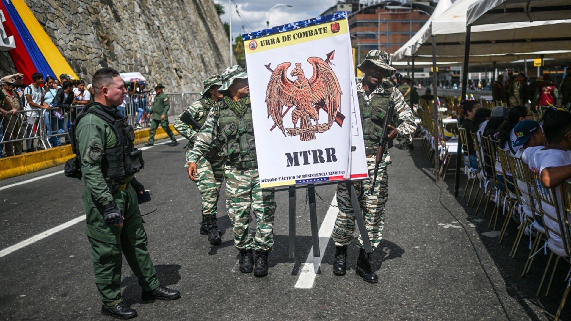 Despliegue militar en Caracas - Juan Barreto , AFP