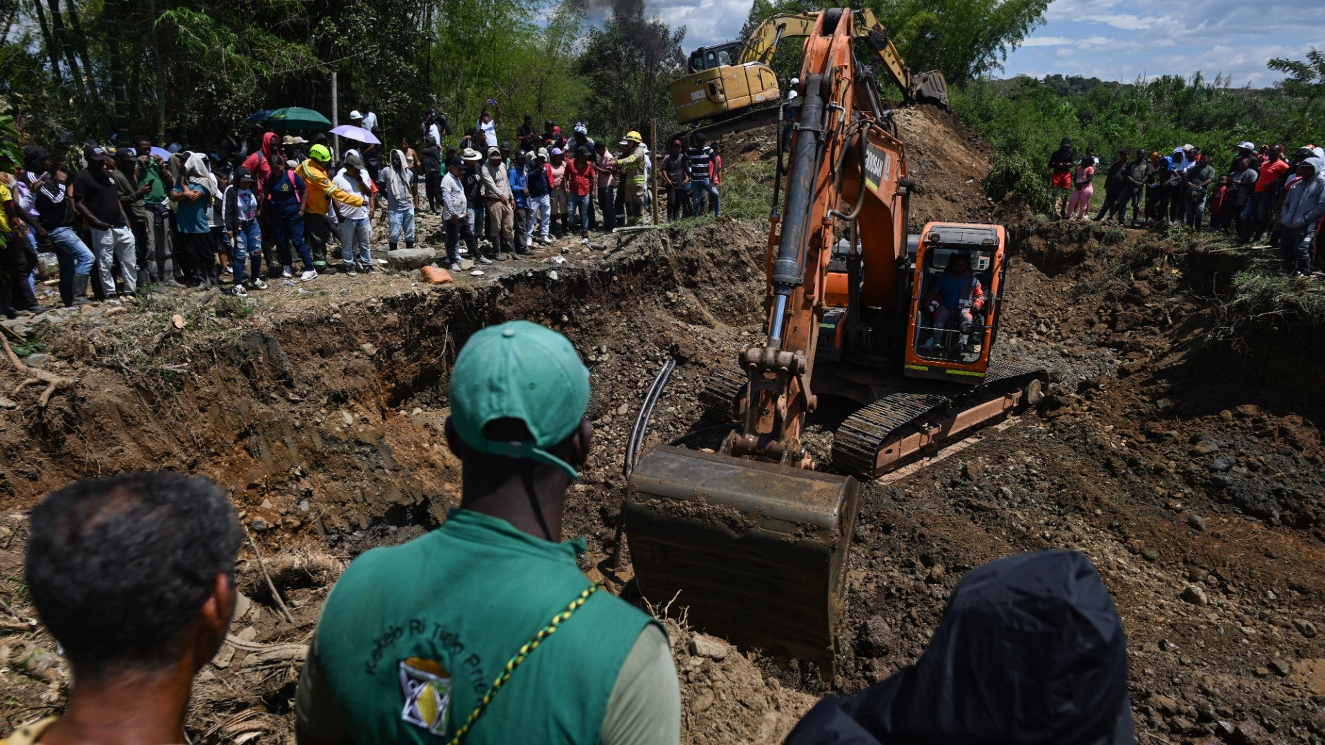 Búsqueda de los mineros que quedaron atrapados | Foto: AFP