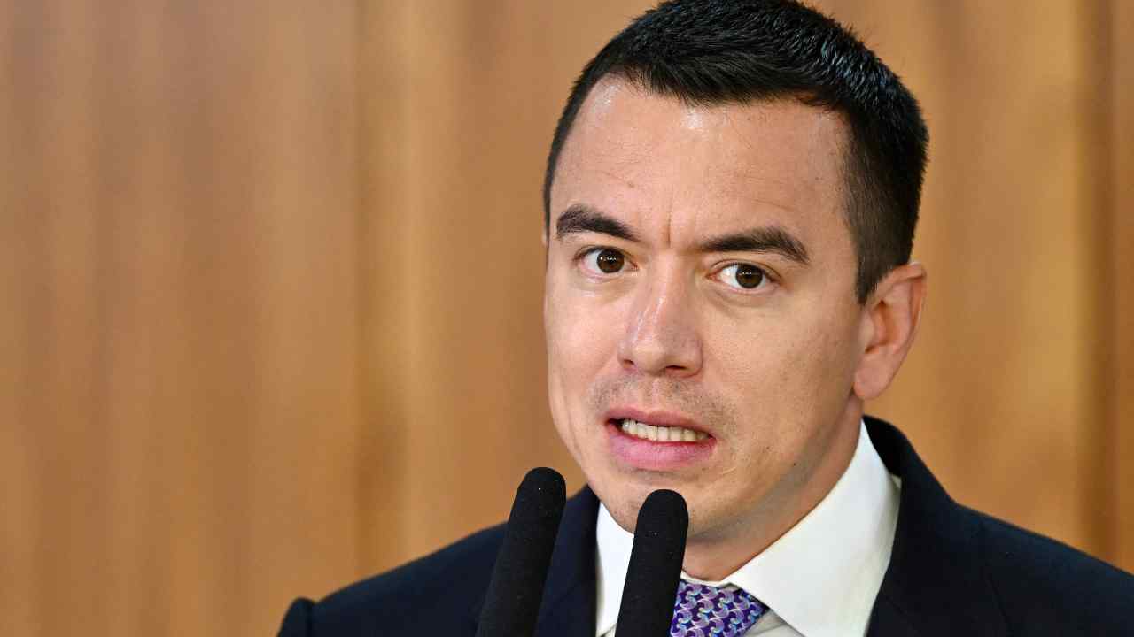 Daniel Noboa, presidente de Ecuador - AFP