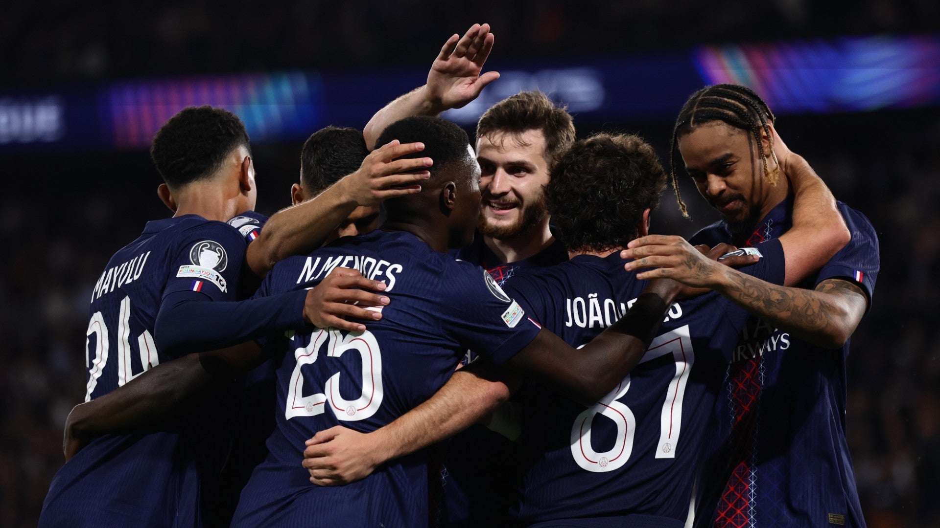 Jugadores del PSG | Foto: EFE