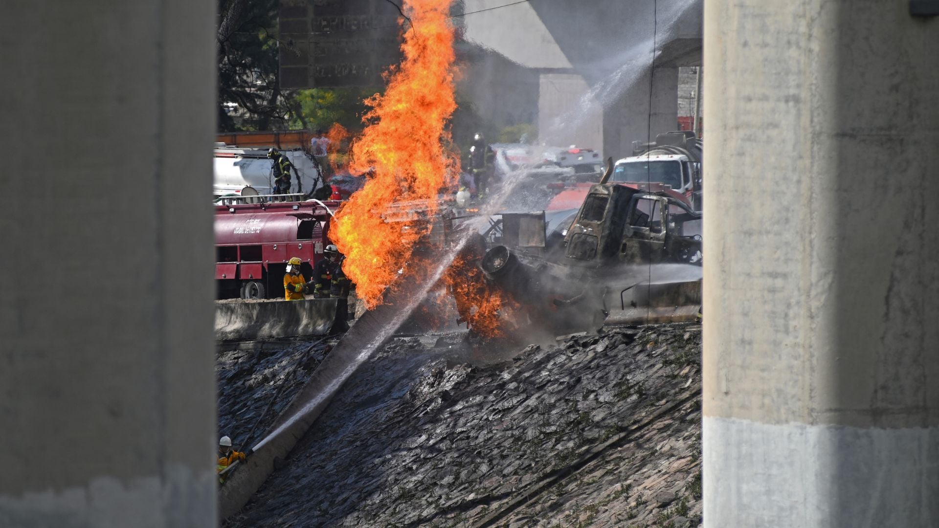 Explosión en Ciudad de México (AFP)