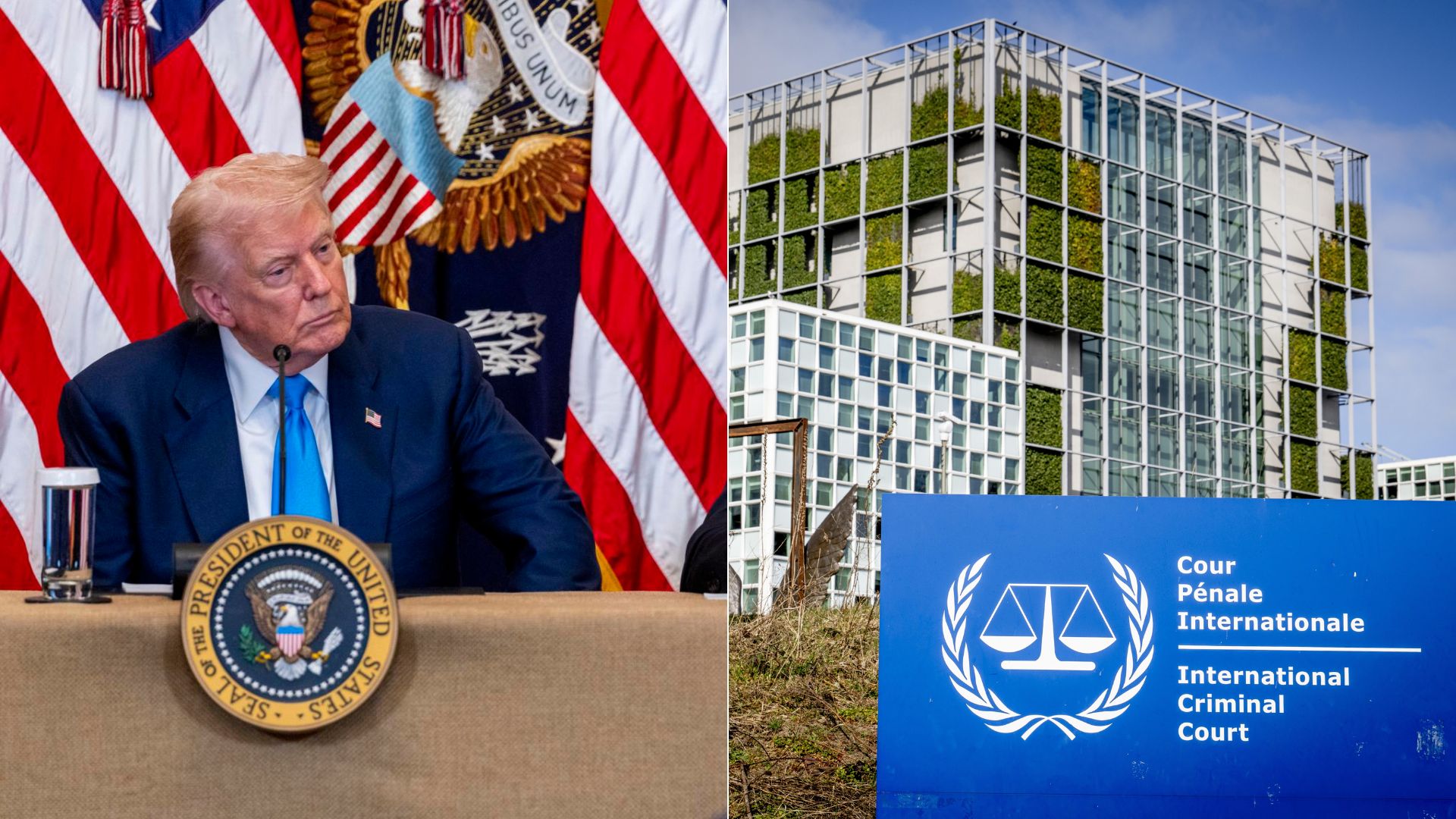 Donald Trump/ Edificio CPI - Fotos EFE