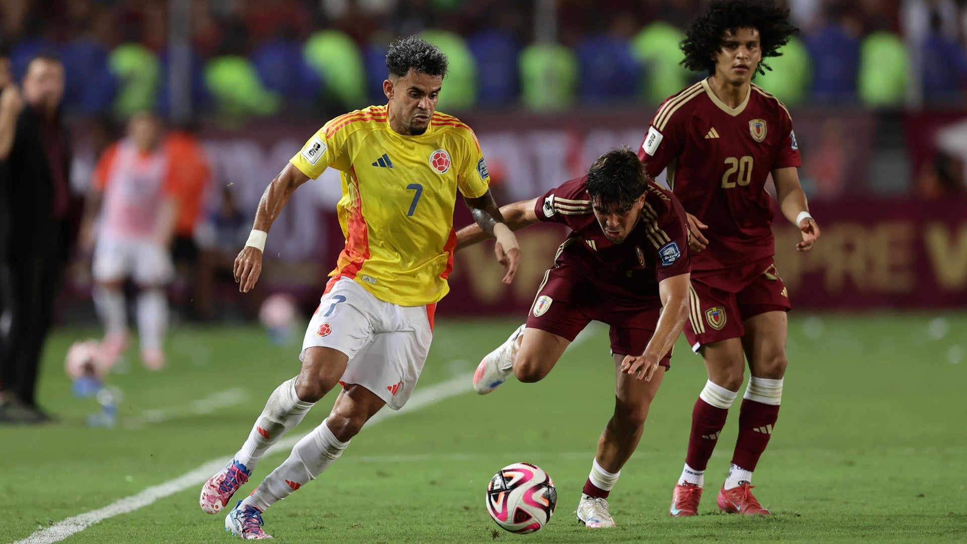 Venezuela ante Colombia por Eliminatorias - Foto: EFE