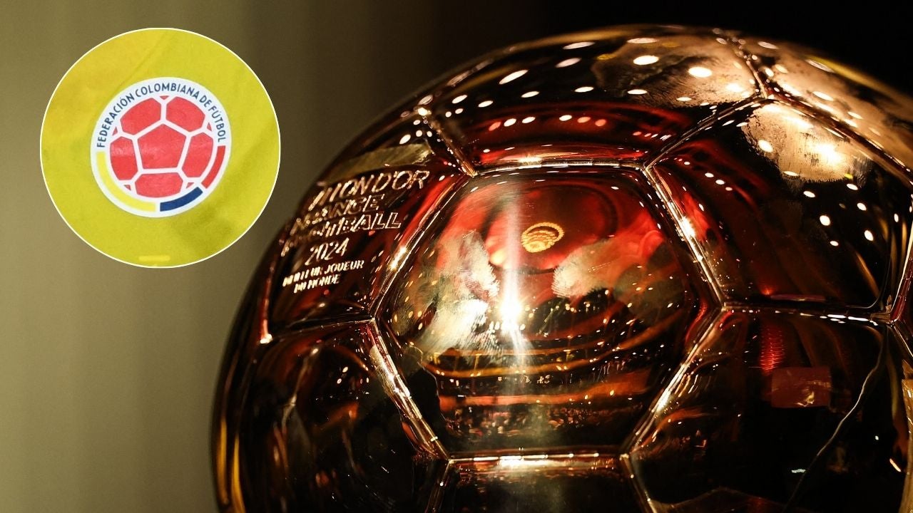 Balón de Oro 2024/ Camiseta de la selección Colombia - Fotos AFP