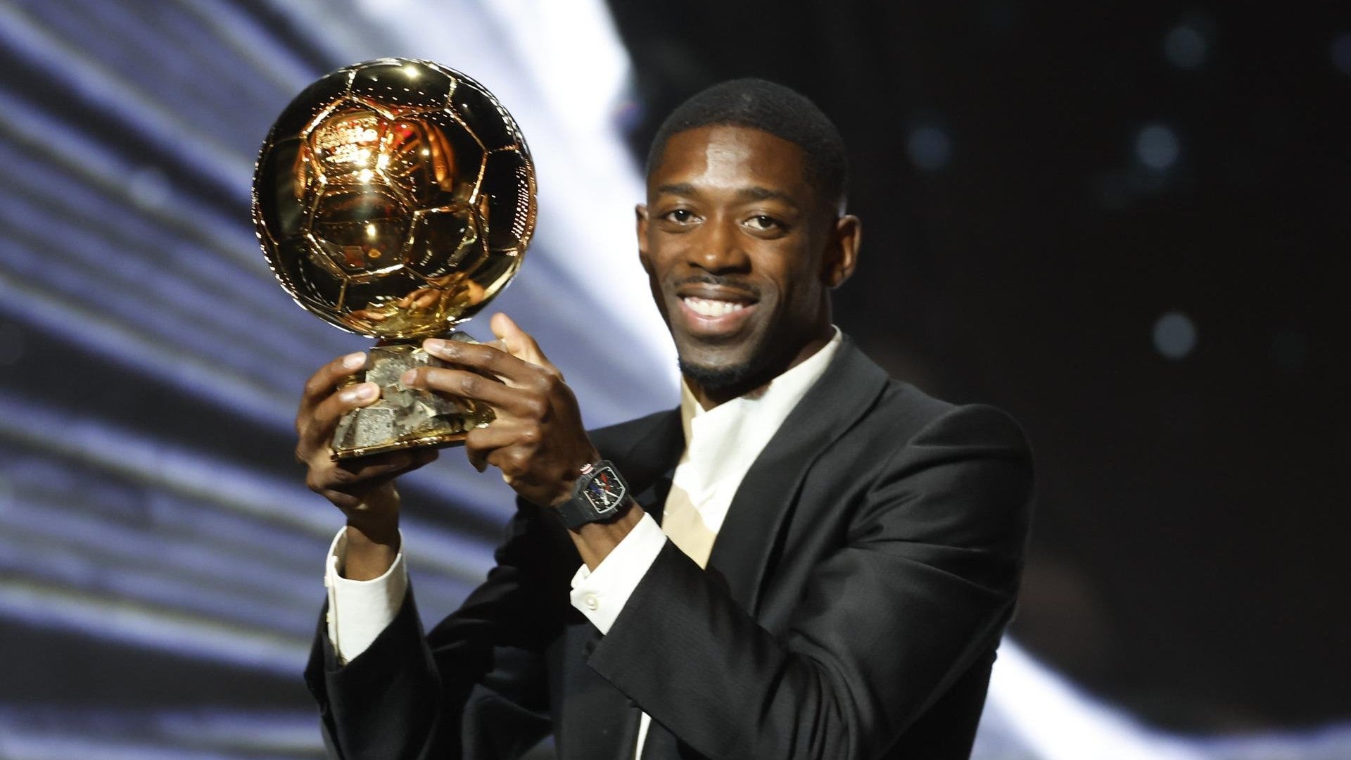 Dembélé, jugador francés ganador del Balón de Oro - Foto: EFE