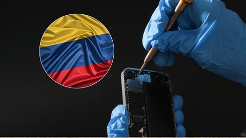 Reparación de celular/ Bandera de Colombia - Fotos de referencia Canva