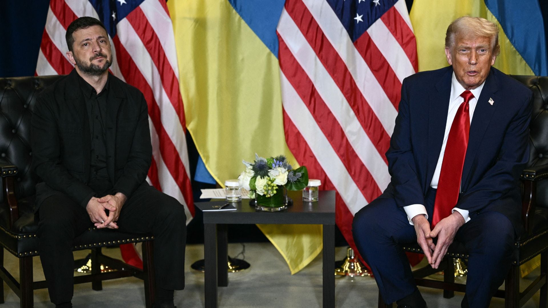 Zelenski y Trump se reúnen en la ONU - Foto AFP