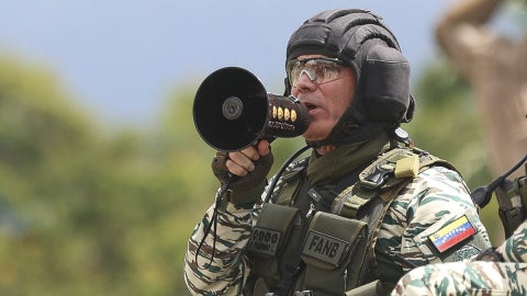 Ministro de la Defensa del régimen - AFP