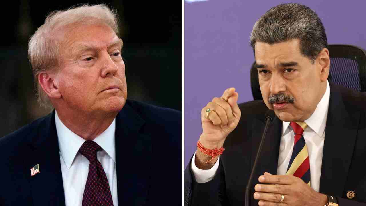 Donald Trump y Nicolás Maduro - EFE