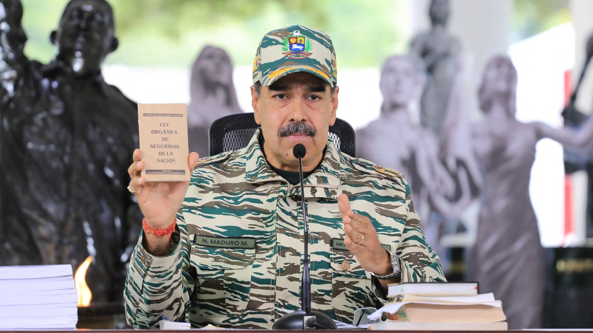 Nicolás Maduro, líder del régimen de Venezuela (AFP)