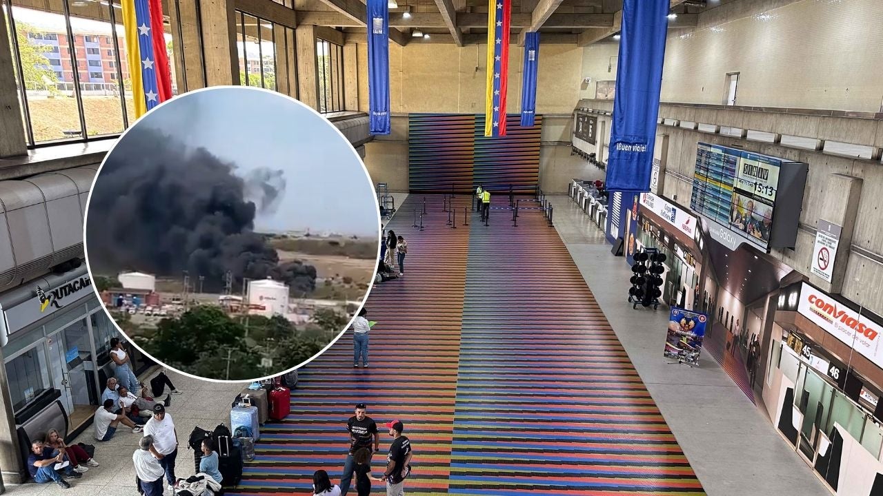 Aeropuerto Simón Bolívar de Maiquetía - Foto: EFE/Captura de video