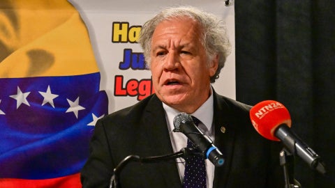 Luis Almagro, exsecretario general de la OEA - Foto: EFE