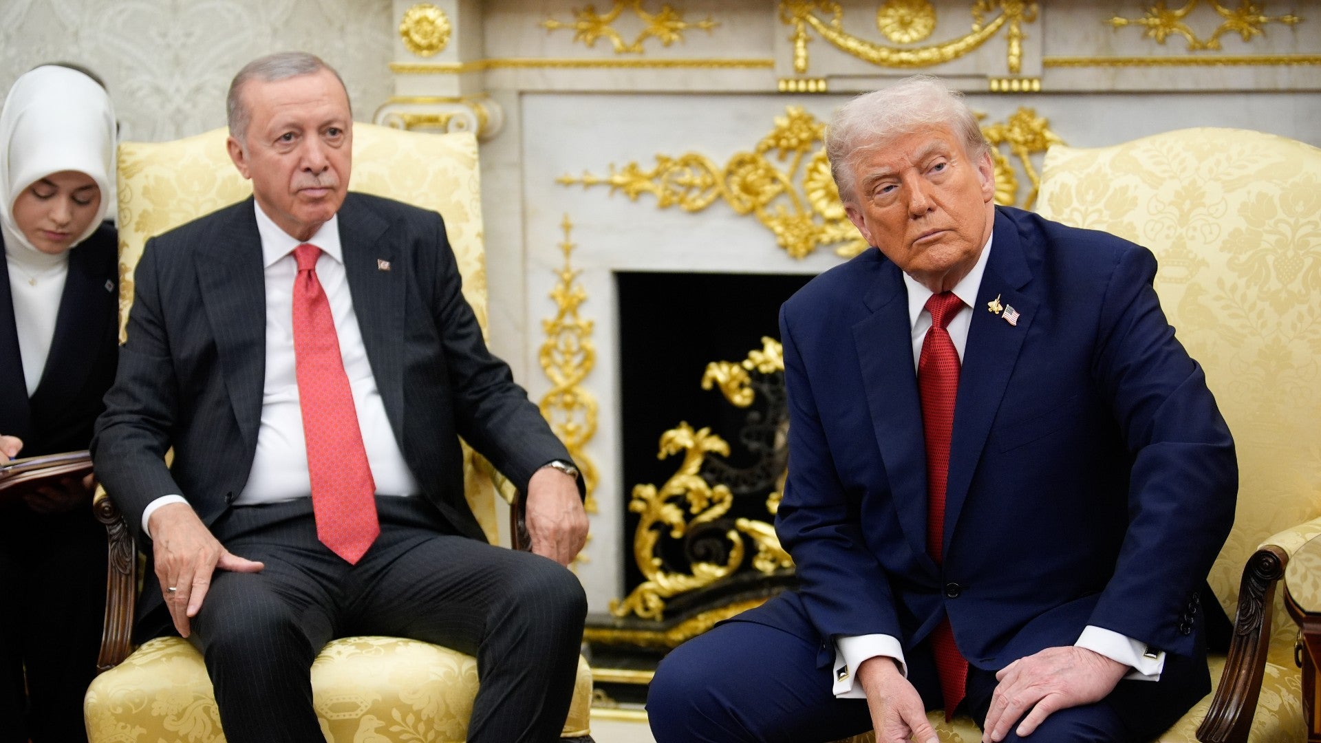 Presidente de Estados Unidos, Donald Trump y su homólogo turco Recep Tayyip Erdogan en la Casa Blanca | Foto: EFE