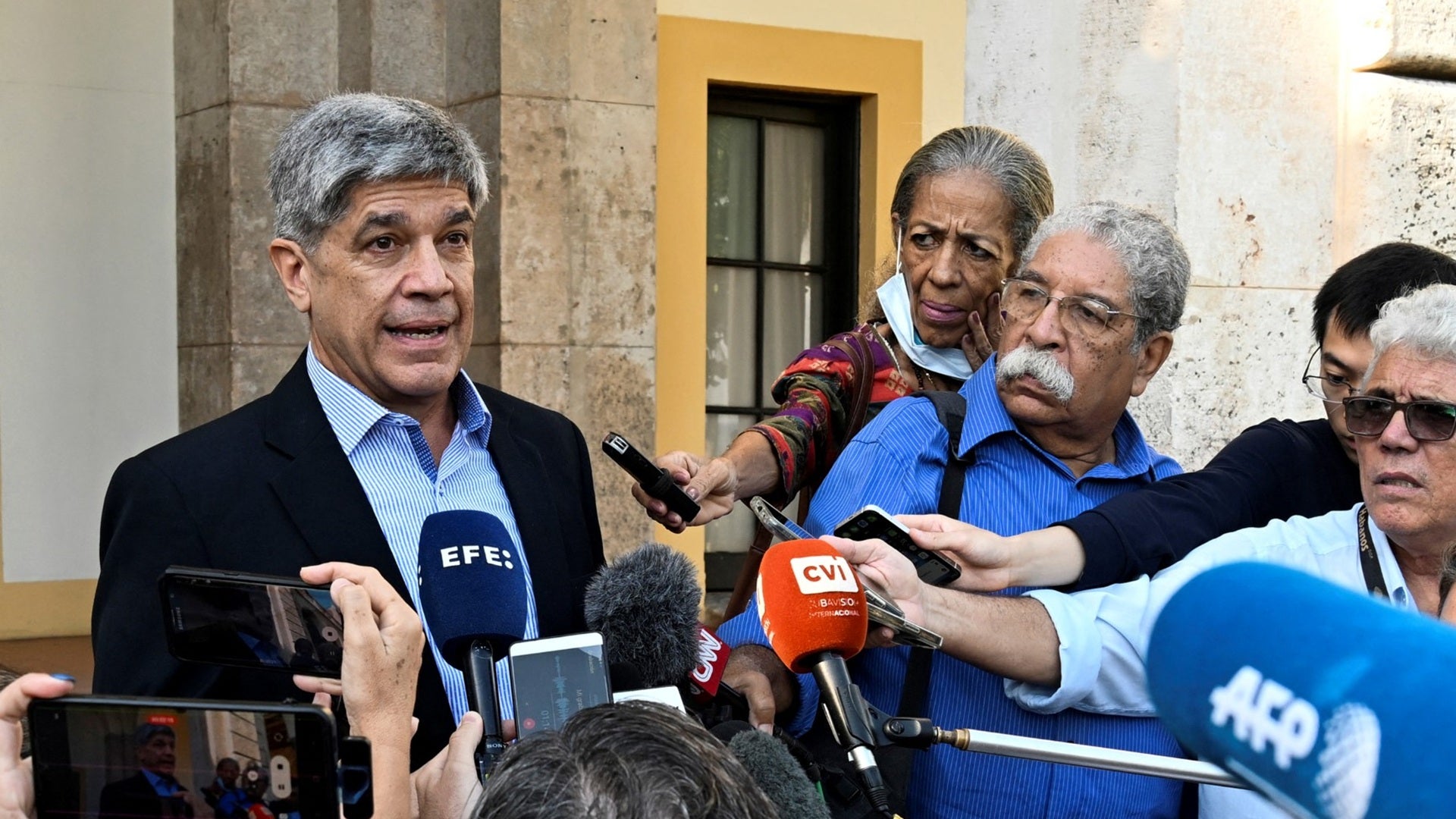 El vicecanciller de Cuba, Carlos Fernández de Cossío - AFP