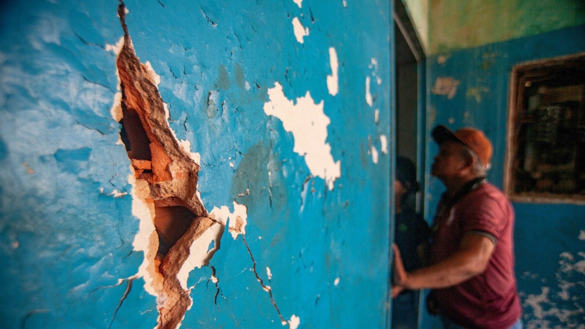 Mene Grande tras el sismo - AFP 