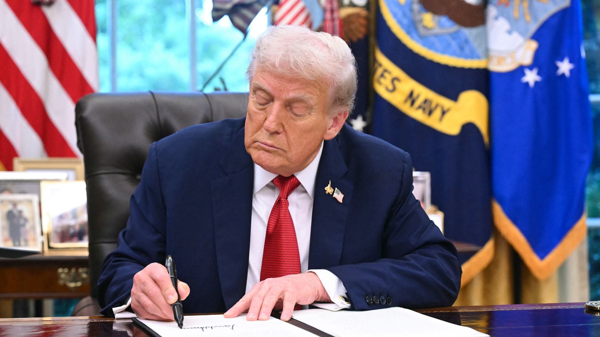 Donald Trump, presidente de Estados Unidos (AFP)