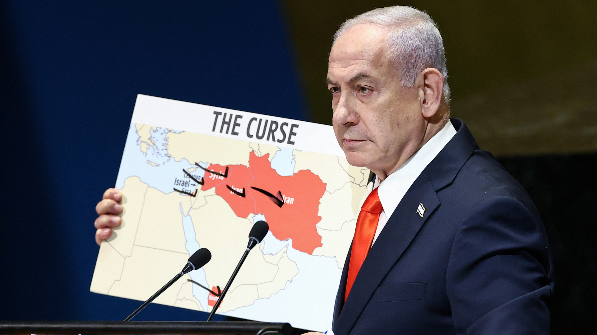 Benjamin Netanyahu, primer ministro de Israel (AFP)