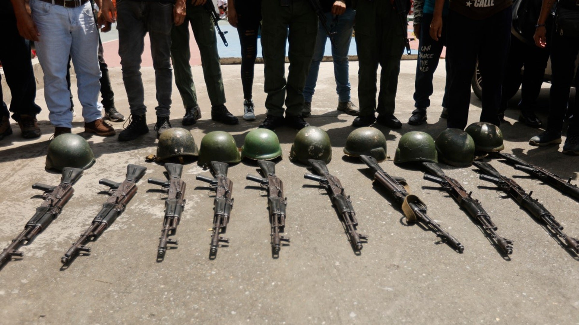 Prácticas militares de Maduro - AFP