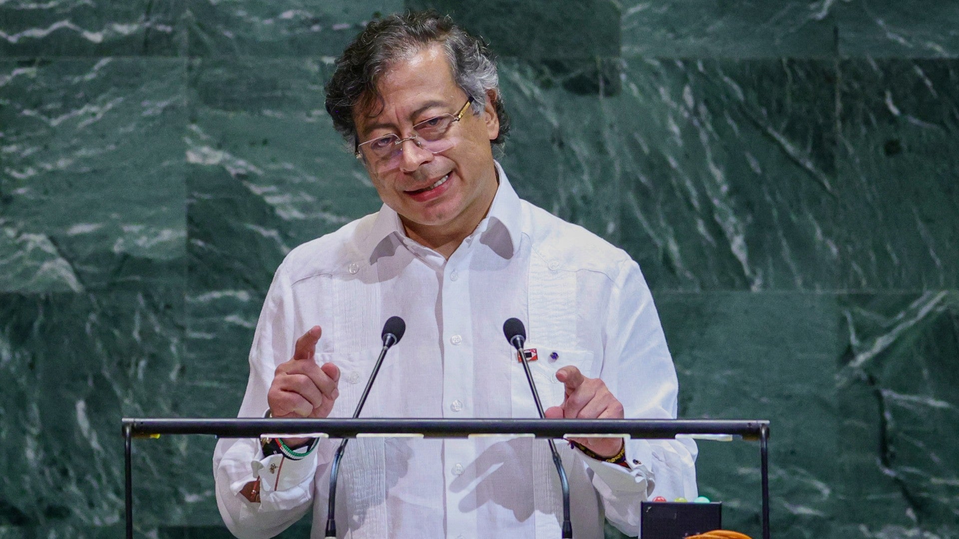 Petro en la ONU / FOTO: AFP