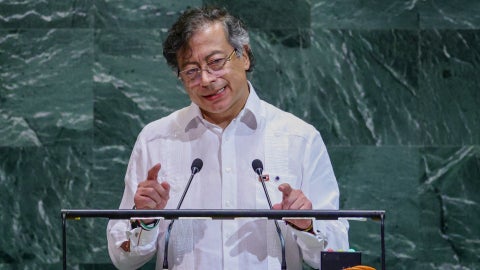 Petro en la ONU / FOTO: AFP