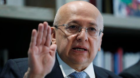 Defensoría del Pueblo solicitó la suspensión del cargo Eduardo Montealegre como ministro de Justicia - Foto: EFE