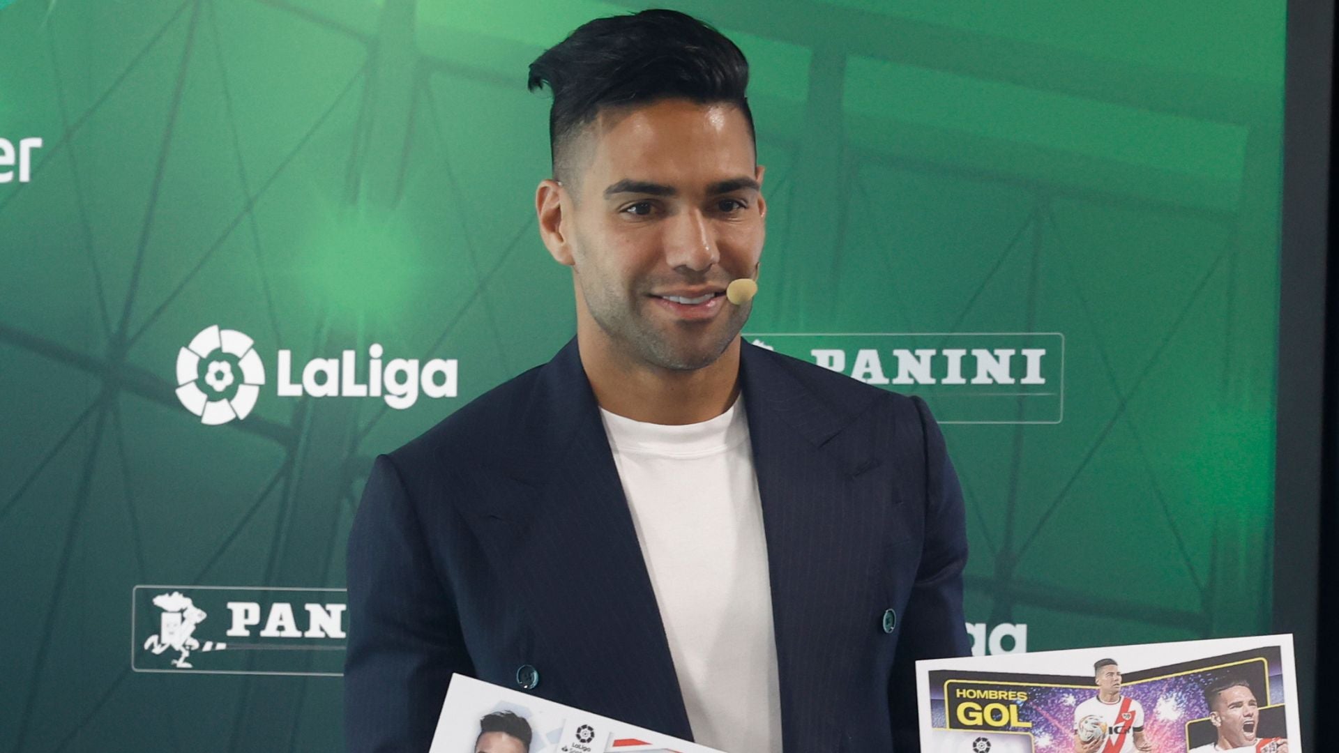 Falcao hizo presencia en el derbi español - Foto: EFE