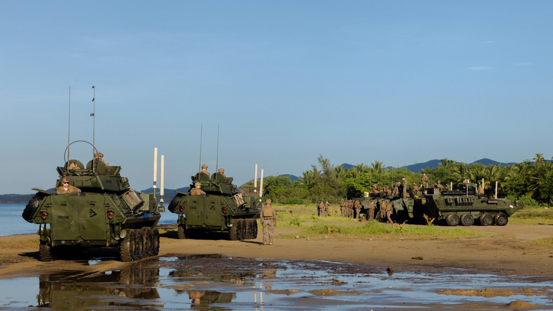 Despliegue militar en el Caribe