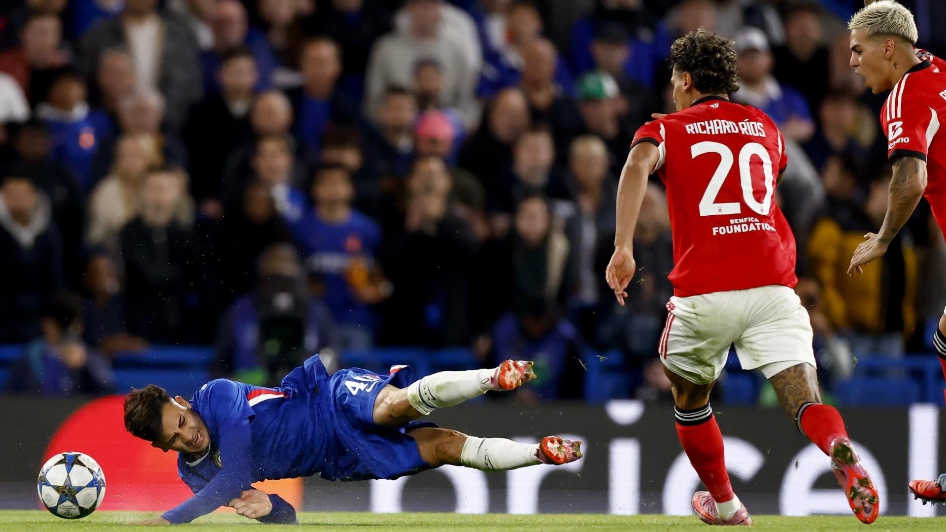 Champions League, partido entre Chelsea y Benfica - Foto: EFE