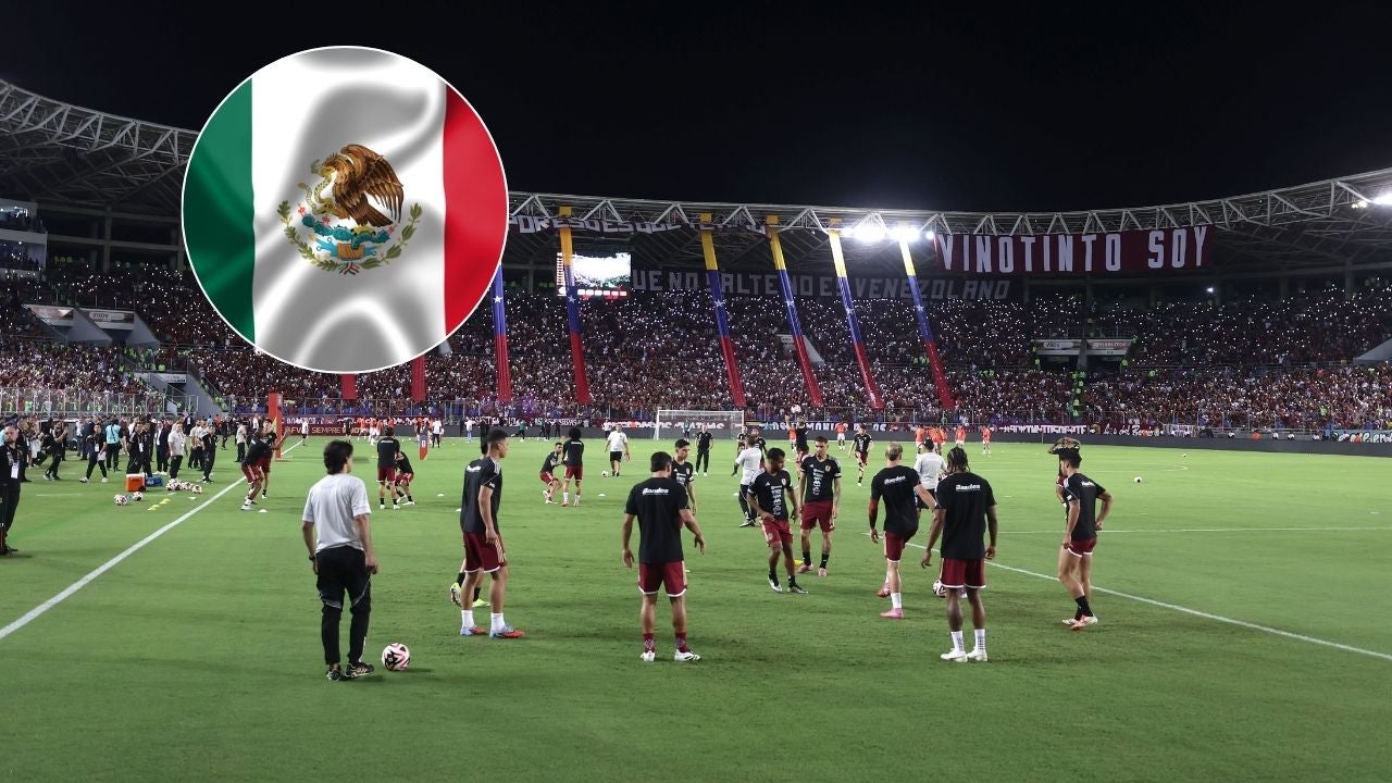 Selección venezolana en Maturín - Foto EFE/ Bandera de México - Foto de referencia Canva Selección venezolana en Maturín - Foto EFE/ Bandera de México - Foto de referencia Canva