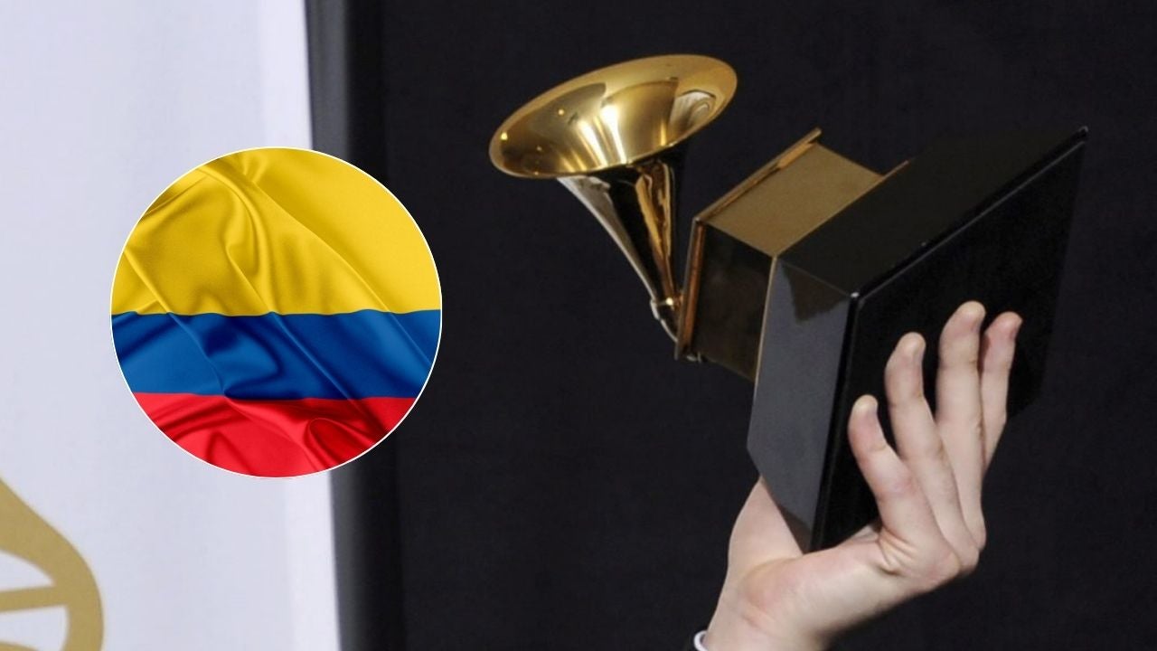 Grammy - Foto EFE/ Bandera de Colombia - Foto de referencia Canva Grammy - Foto EFE/ Bandera de Colombia - Foto de referencia Canva