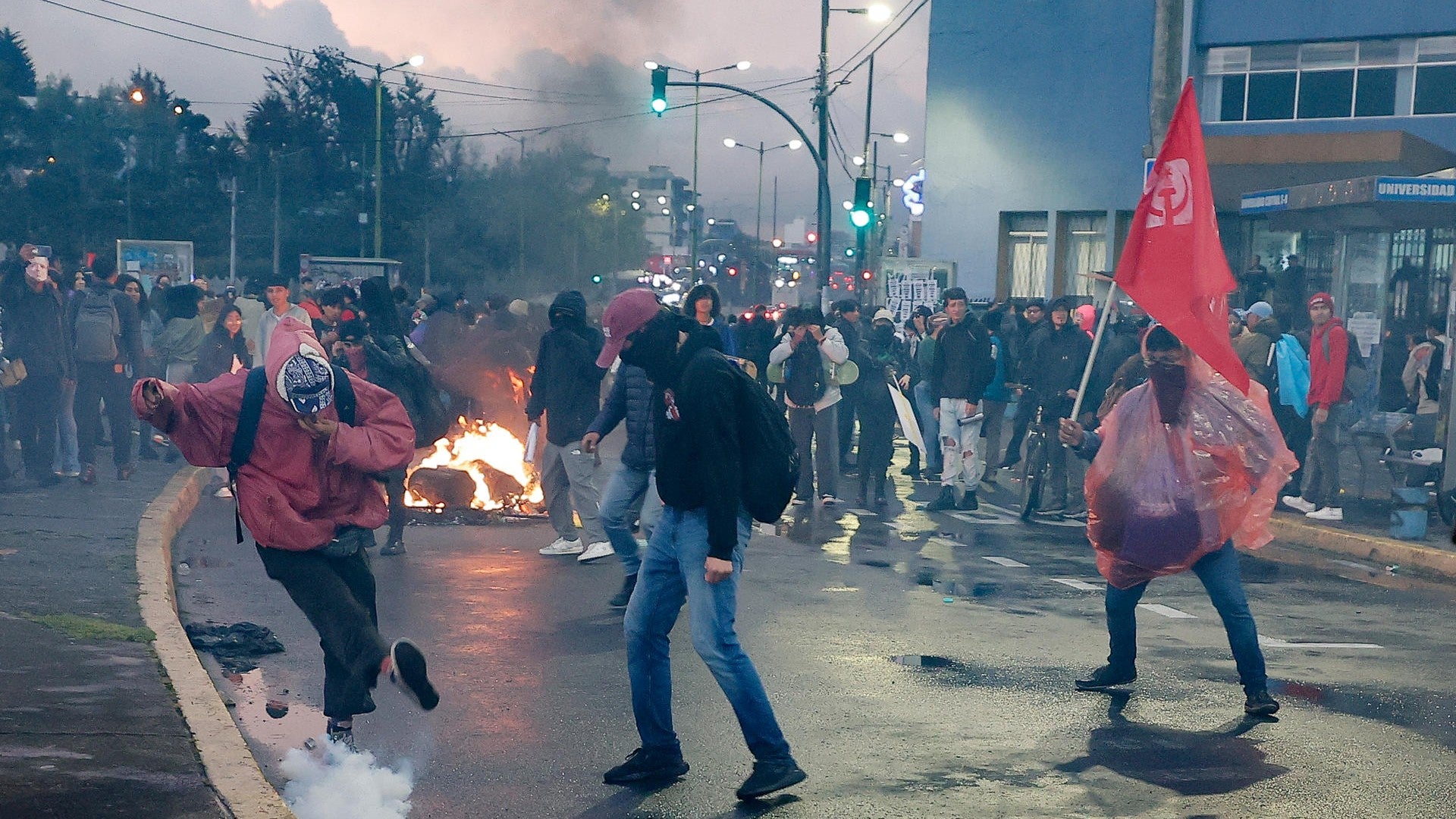 Paro en Ecuador / FOTO: EFE