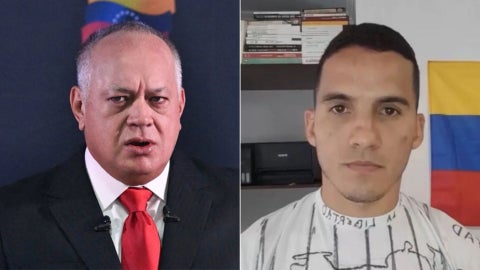 Diosdado Cabello - Ronald Ojeda - Foto EFE