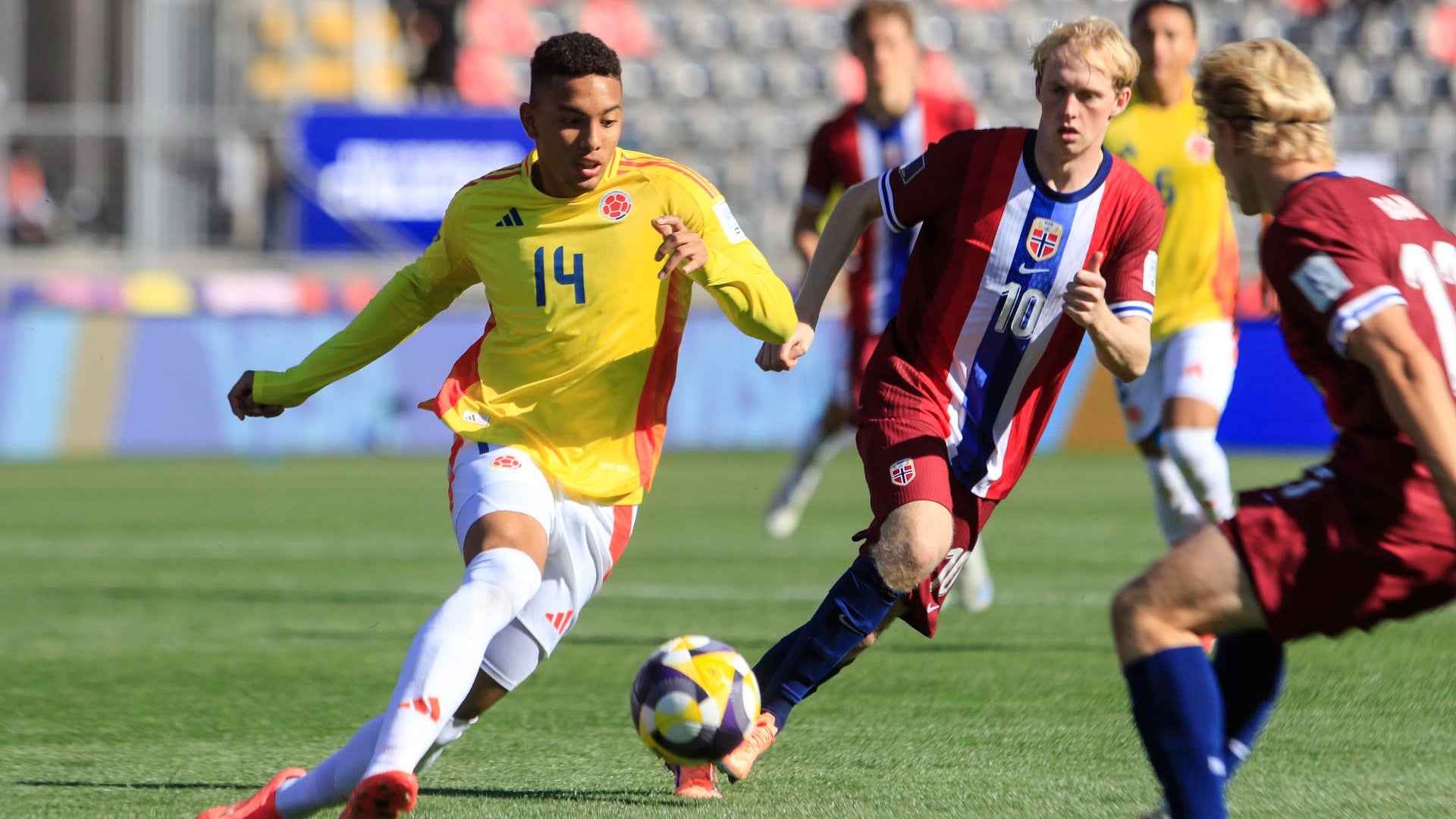 Colombia ante Noruega por el Mundial Sub-20 - Foto: EFE