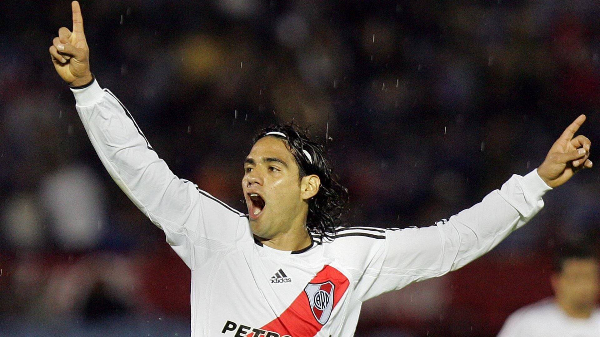 20 años del primer gol de Falcao con River Plate - Foto: EFE
