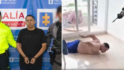 Captura de alias Caracas - Policía y Fiscalía de Colombia