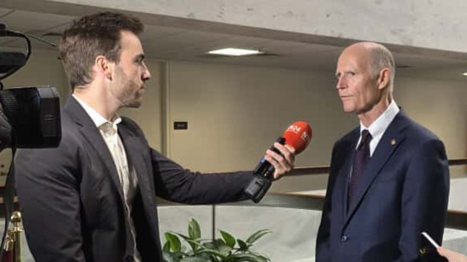 Foto: Senador Rick Scott en entrevista para NTN24