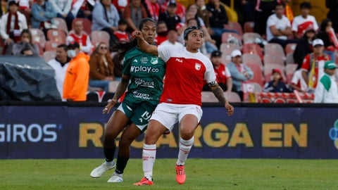 Así le fue al Cali y Santa Fe en el inicio de la Copa Libertadores Femenina 2025 - Foto: EFE