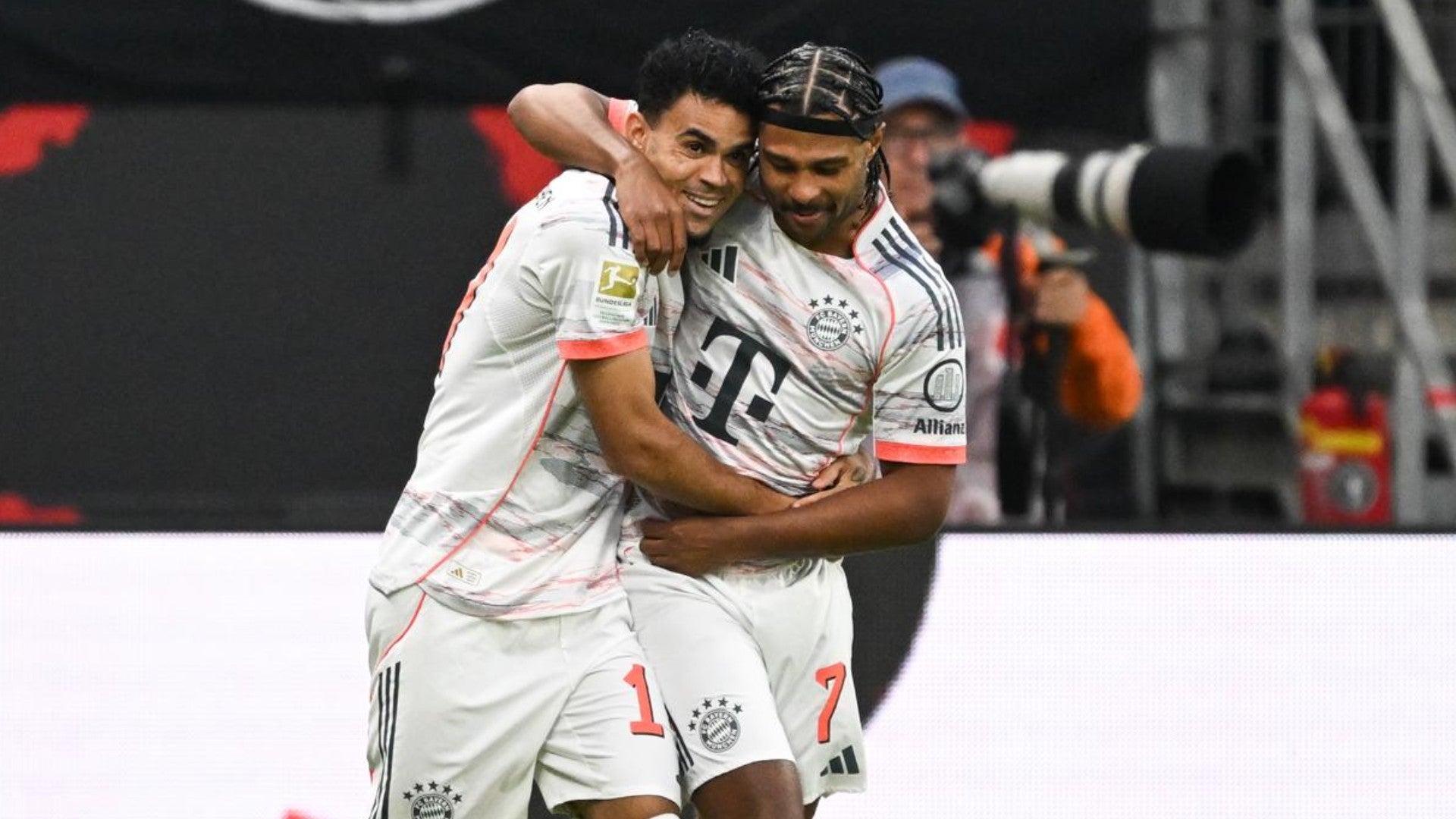 Luis Díaz con el Bayern Múnich / FOTO: EFE
