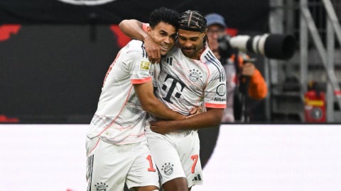 Luis Díaz con el Bayern Múnich / FOTO: EFE