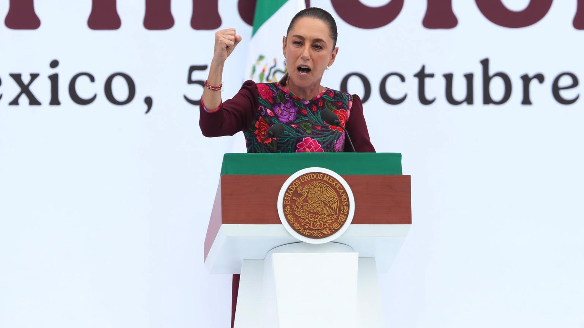Claudia Sheinbaum, presidente de Méxcio / FOTO: EFE