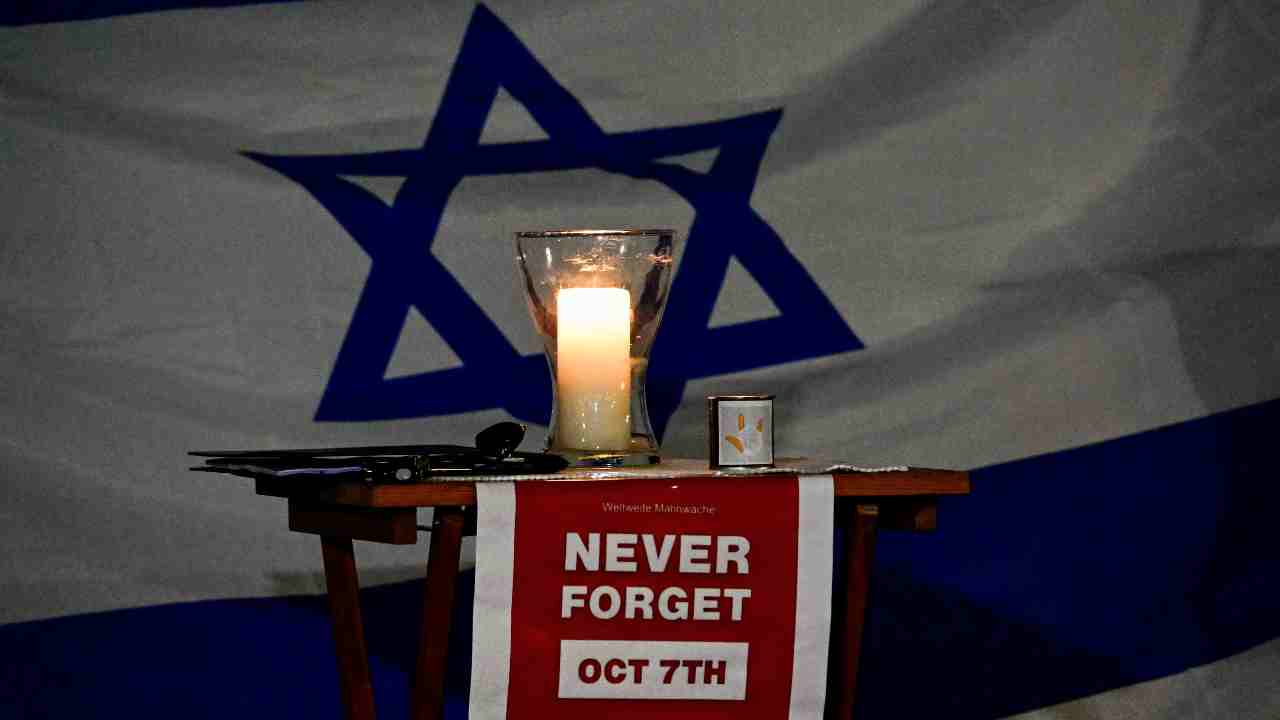 Conmemoración del segundo aniversario del ataque de Hamás contra Israel - AFP