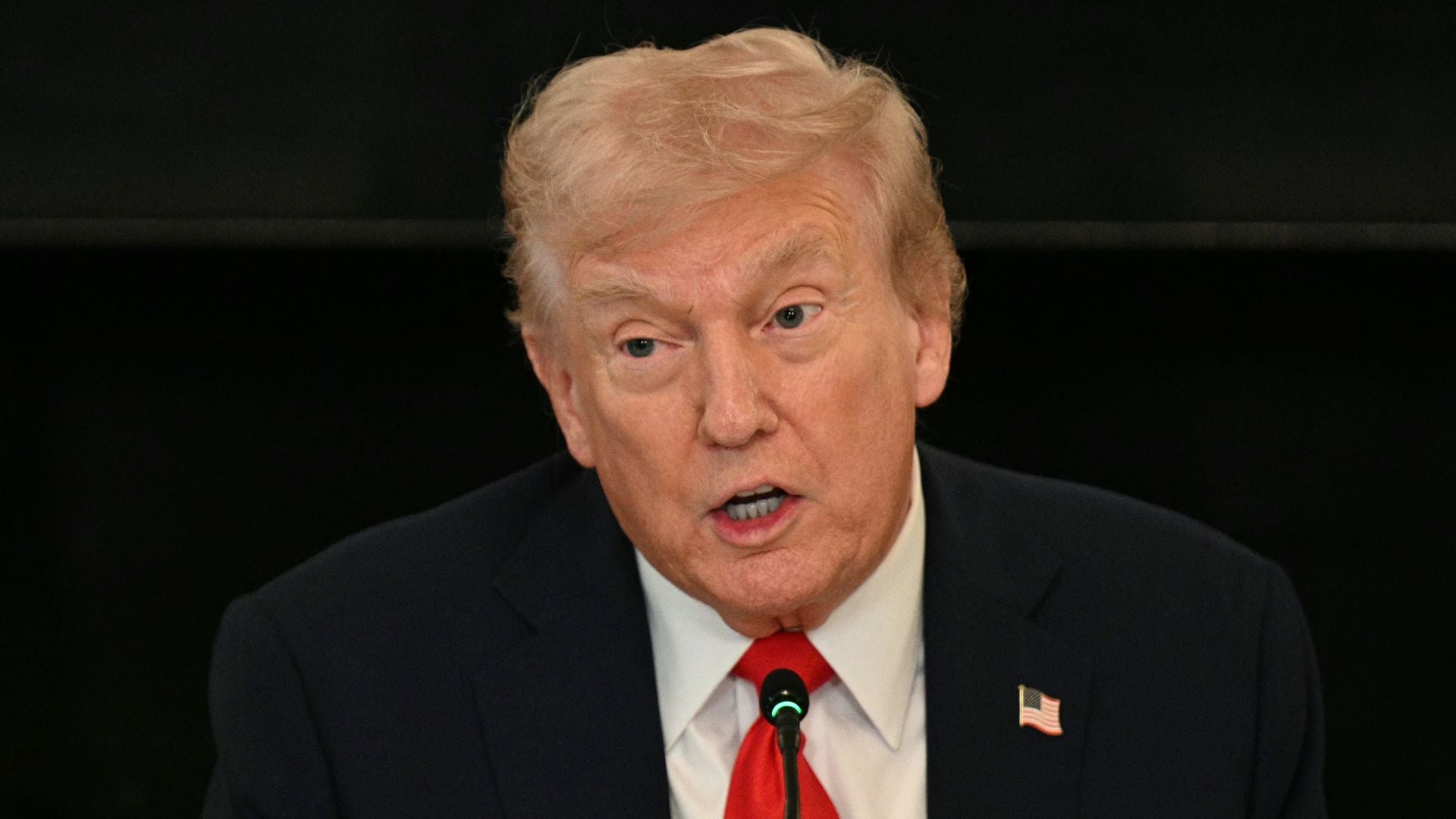 Donald Trump, presidente de EE. UU. (AFP)