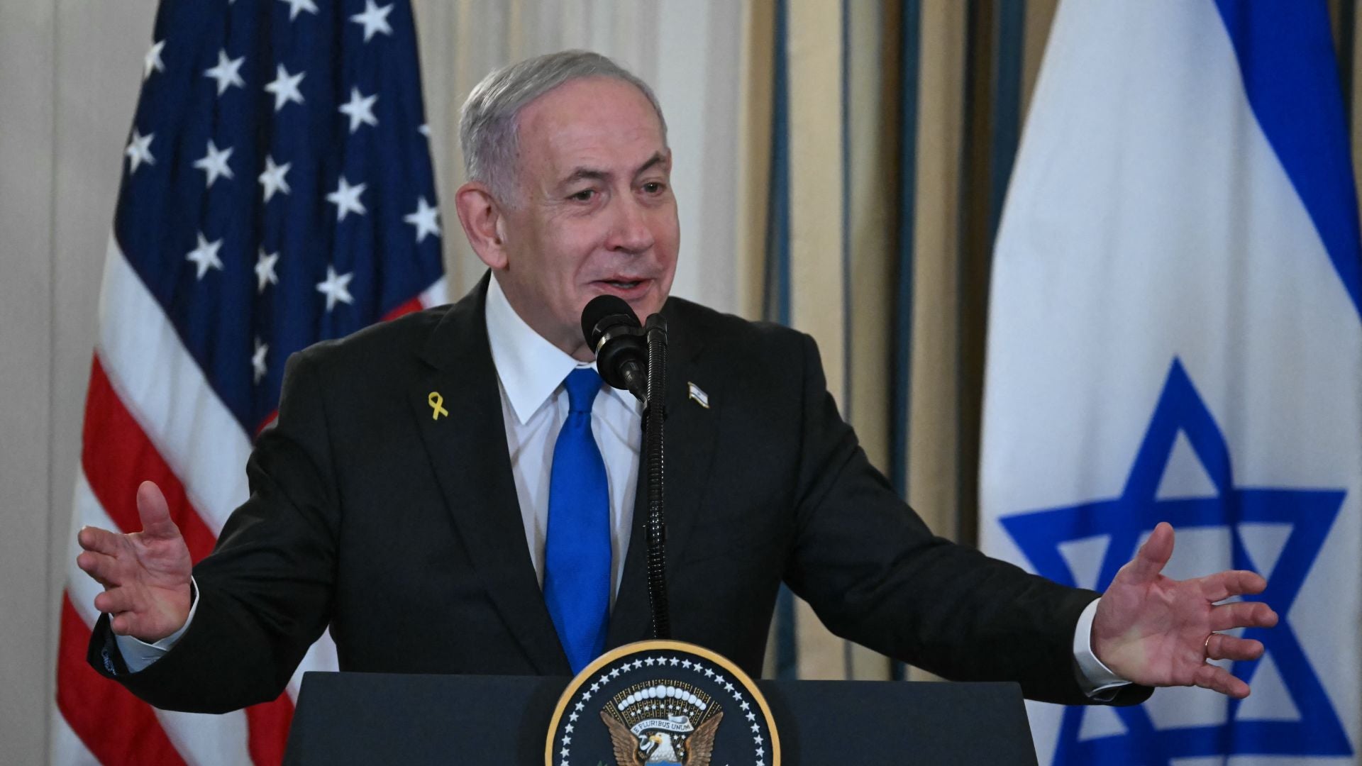 Benjamin Netanyahu, primer ministro de Israel (AFP)