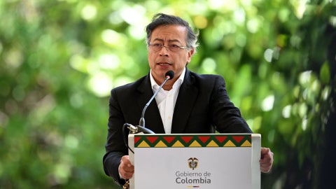 Gustavo Petro, presidente de Colombia (AFP)