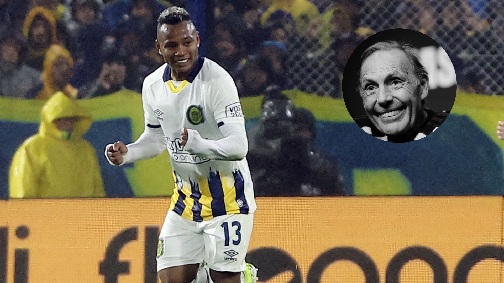 Jaminton Campaz afectado tras el fallecimiento de Miguel Ángel Russo - Fotos: AFP