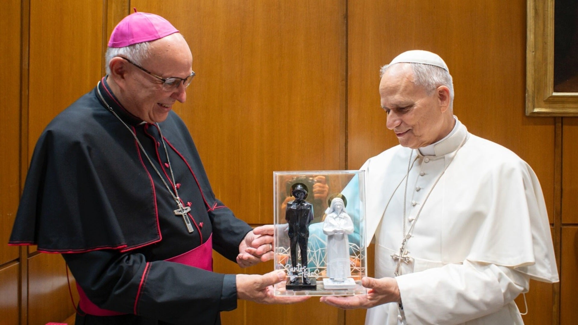 Papa y Monseñor Biord