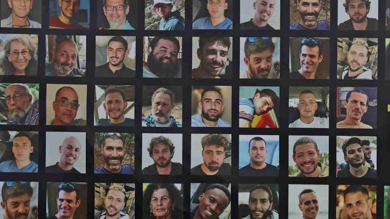 Rehenes en Gaza - AFP